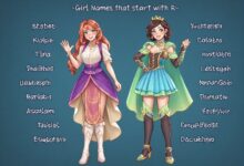 girl names that start with r